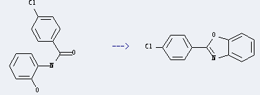 Benzamide,4-chloro-N-(2-hydroxyphenyl)- is used to produce 2-(4-Chloro-phenyl)-benzooxazole